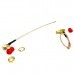 2PCS L Type 90 Degree SMA Female to Ipex Adapter Extend Cable Connetor 15CM for RC Racing