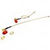 2PCS L Type 90 Degree SMA Female to Ipex Adapter Extend Cable Connetor 15CM for RC Racing