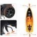 2.4Ghz 4 Channel Charging High-Speed Wireless RC Racing Boat Waterproof Orange