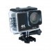  Ausek AT-38 4K 170 Degree Ultra HD Wide-Angle Waterproof WIFI Sports Action Camera Black