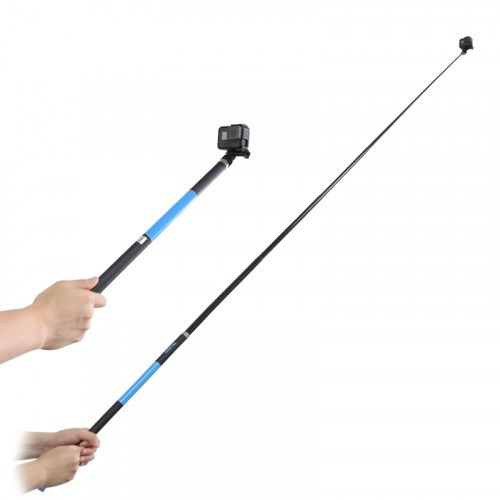 TELESIN 2.7m Long Selfie Stick Carbon Fiber Camera Handheld Extension