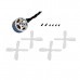 Kingkong FPV EGG 136mm FPV Racing Drone Spare Part XT1104-7500KV Motor with 2 Pairs 2035/2045 Props
