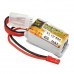 4 X ZOP Power 11.1V 400mAh 3S 50C Lipo Battery JST Plug