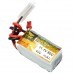 4 X ZOP Power 11.1V 400mAh 3S 50C Lipo Battery JST Plug