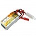 4 X ZOP Power 11.1V 400mAh 3S 50C Lipo Battery JST Plug