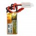 4 X ZOP Power 11.1V 400mAh 3S 50C Lipo Battery JST Plug