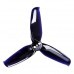 4 Pairs Gemfan Flash 2540 2.5x4 2.5 Inch 3-Blade Propeller with 1.5mm Mounting Hole 