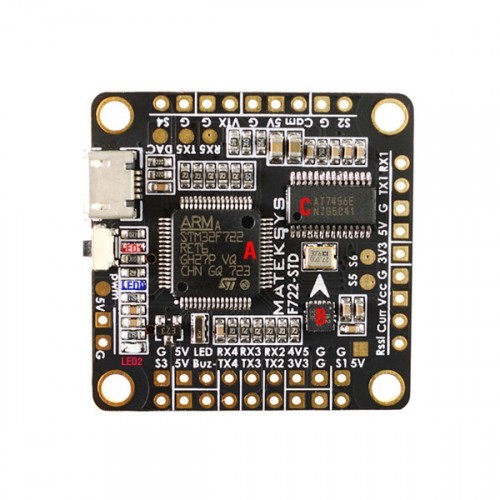 Matek Systems F722-std Stm32f722 Flight Controller Built-in Betaflight 