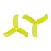 4 Pairs Gemfan Hulkie 2040 2x4x3 3-Blade Square Hole PC FPV Racing Propeller for 0806-1105 Motor