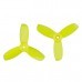 4 Pairs Gemfan Hulkie 1940 1.9x4x3 3-Blade Square Hole PC FPV Racing Propeller for 1104-1105 Motor