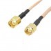2PCS SMA Male To SMA Male Pigtail Adapter Extended Cable