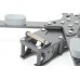 PUDA D240 240mm 4mm Arm 3K Carbon Fiber Durable True X Type Frame Kit for RC Drone 