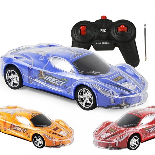 4WD 1/24 Remote Control Remote Control Light Up Racing Car W/ 3D