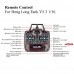 2.4G Transmitter Remote Control + Receiver Set For Heng Long Tank V5.3 Version 1/16 Scale