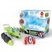 1/14 9025 2.4G 4WD Remote Control Amphibious Stunt Car With Light All-Terrain Off-Road Waterproof Truck Toys 