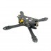 STP ZX-220 220mm Wheelbase 4mm Arm Carbon Fiber Frame Kit for RC Drone FPV Racing 103g