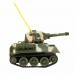 Happy Cow 777-215 Mini Radio Remote Control Army Battle Infrared Tank With Light Model Toys For Kids Gift