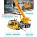 3822 1/24 2.4G 8CH Remote Control Car Construction Crane Vehicles With Light Sound Toys 