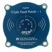 GEPRC Triple Feed Patch-1 5.8G 9.4dBi FPV Reveiver Antenna For LHCP RHCP SMA RC Drone   