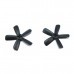 4 Pairs LX1836 1.8 Inch 45mm 5-blade Propeller 1.5mm Mounting Hole for RC Drone 0806 0905 1104 Motor