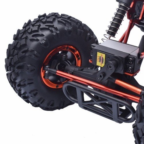 RCAWD Aluminum Steering Arm Caster Mounts For 1/10 HSP 94180 RC Rock Crawler - 2pc Upgrade Parts