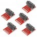 5 PCS DC 3.5mm Audio Connector MP3 Stereo Socket Microphone Module for FPV Goggles Monitor 