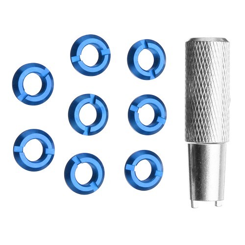 8 PCS STP Radio Control Switch Color Nut for Spektrum Remote Controller