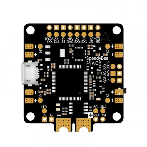 SpeedyBee F4 AIO Flight Controller STM32F405 OSD Integraded 5V PDB