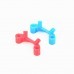 Realacc 15.5*39*16.5mm TPU SMA Mount/RX Antenna Fixing Seat for 31mm Spaced Frames Red/Blue