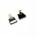 FPV Flat Slim HDMI Cable Micro to Micro HDMI 90 Degree Angle for FPV Monitor Camera