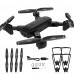 DM DM107 WIFI FPV With Dual 2MP Camera Optical Flow Altitude Hold Mode Foldable RC Drone Drone