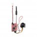 IDC-819H FPV 5.8G 0/25mW/200mW Switchable Audio Video Transmitter Integrated With Camera