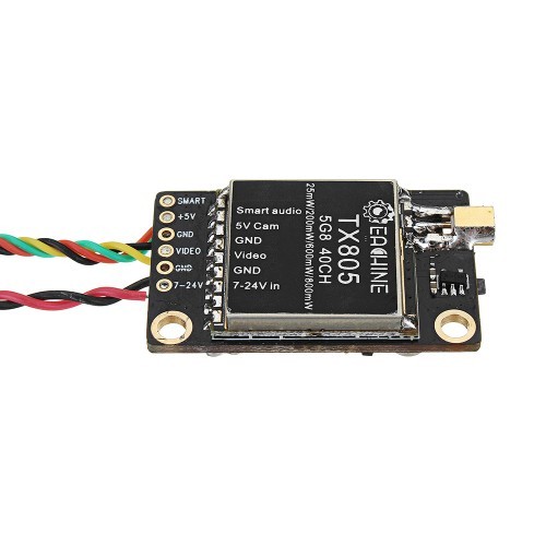 Eachine TX805 5.8G 40CH 25/200/600/800mW FPV Transmitter VTX LED