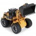 HuiNa Toys 520 6 Channel 1/18 Remote Control Metal Bulldozer Charging Remote Control Car