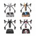 Waterproof Stickers DIY PVC Decal Skin Cover for Parrot Anafi Drone Body Remote Controller Battery