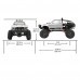 Remo Hobby 1093-ST 1/10 2.4G 4WD Brushed Rc Car Off-road Rock Crawler Trail Rigs Truck RTR Toy
