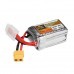 2Pcs ZOP Power 14.8V 850mAh 30C 4S Lipo Battery XT60 Plug for RC Drone 