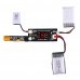 1S LiPo Battery Voltage Checker Tester For Drone Battery w/ JST MCX PH 2.0 and Micro Losi Cable