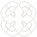 4PCS 3-blade Propeller Protector Guard Sets for BAYANG X16 X21 RC Drone Drone Spare Parts