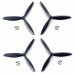 4Pcs Updated Self-propelled Triangle 3-blade Propeller Props for MJX B2C B2W RC Drone