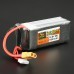 2Pcs ZOP Power 14.8V 1400mAh 65C 4S Lipo Battery XT60 Plug