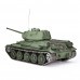 Heng Long 3909-1 1/16 2.4G T-34 Rc Car Battle Tank Metal Track W/ Sound Smoke Toy 