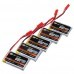 XF POWER 3.7V 680mAh 30C 1S Lipo Battery JST Plug with Battery Charger 
