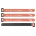 4Pcs RJXHOBBY 200-300mm Nylon Non-Slip Silicone Battery Strap Plastic Buckle for Lipo Battery