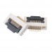 2 PCS FPC 0.5MM Pitch H2.55 10P Wire Connector Terminal Flip Lower Buttom For FPV Monitor Goggles