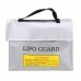 240X64X180mm Lipo Battery Portable Fireproof Explosion Proof Safety Bag