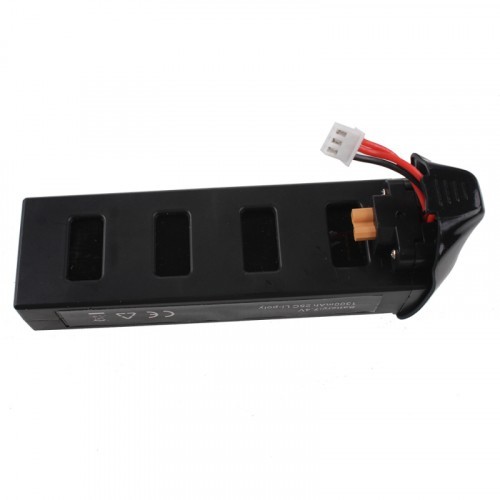 2pcs 7.4v 1800mah 25c Battery Black For Mjx Bugs 2w Bugs 2c B2w B2c Rc 