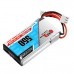 2PCS Gaoneng GNB 7.4V 550mAh 2S 80/160C Lipo Battery White Plug