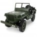 JJRC Q65 2.4G 1/10 Jedi Proportional Control Crawler Military Truck Remote Control Car With Canopy LED Light