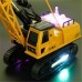Huina Toys 91115 1/14 2.4G 12CH Rc Tower Crane 680 Degree Rotation With LED Light Model Toys